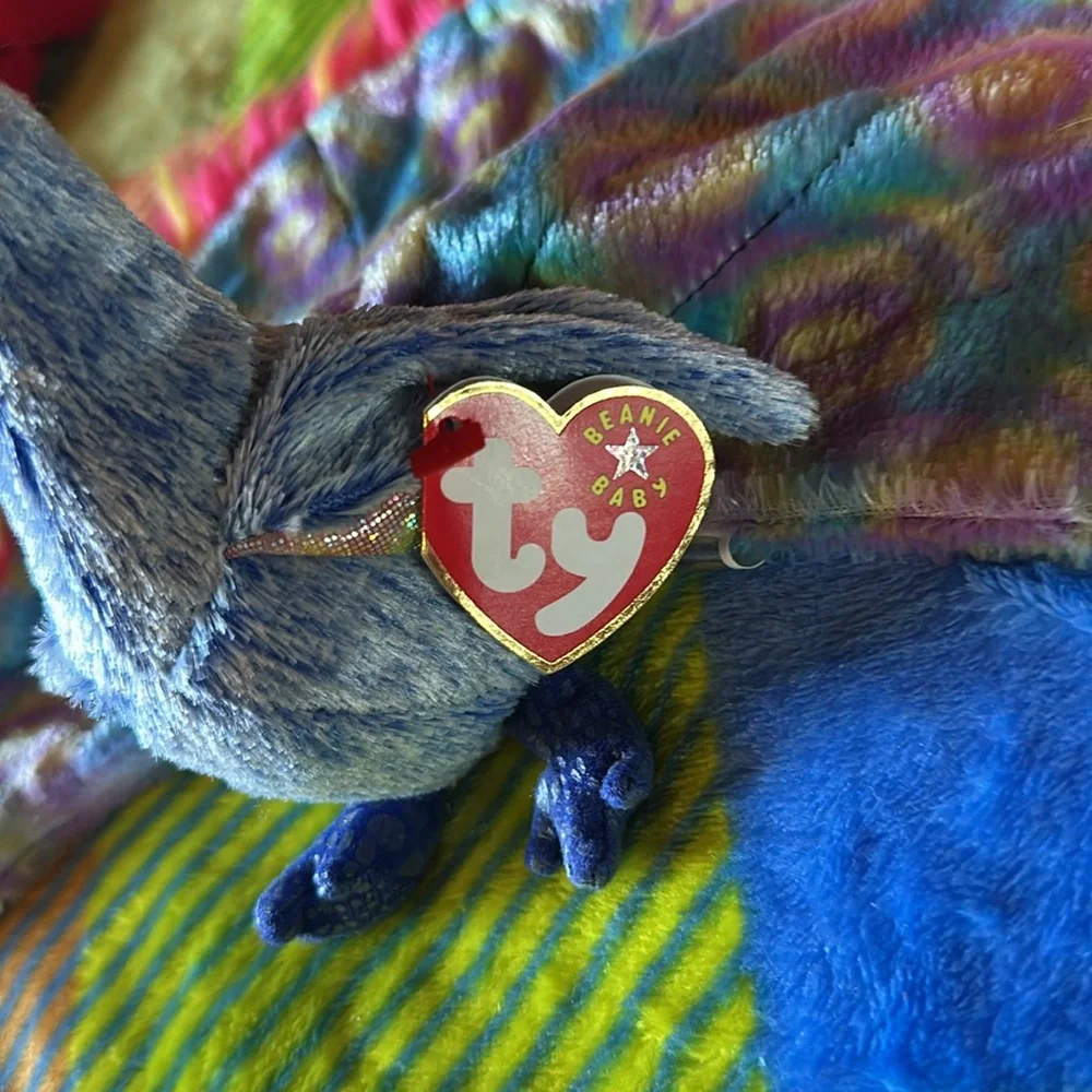 Ty Flashy the Peacock Beanie Baby